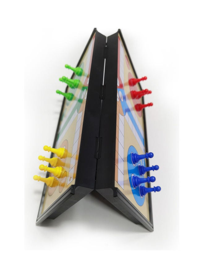 Portable Magnetic Ludo Board Game Set - Image 4